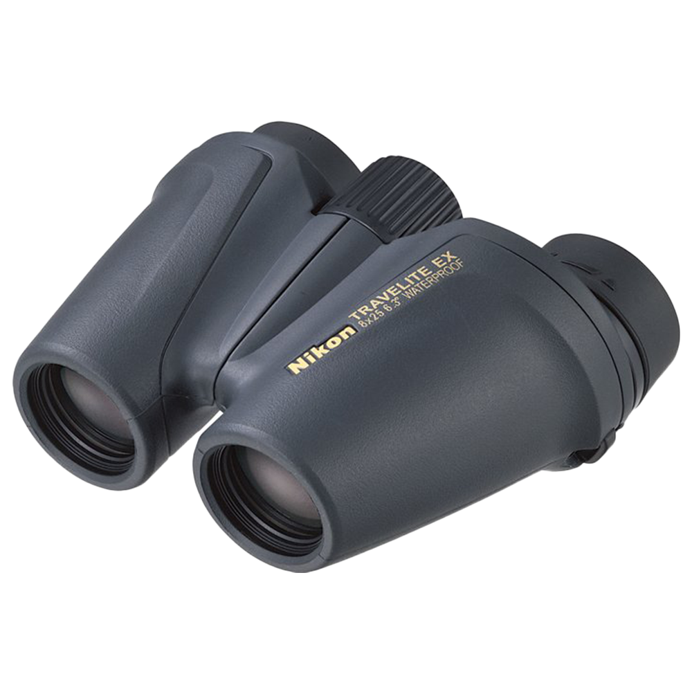 NIKON TRAVELITE EX 8X25 CF BINOCULARS CHARCOAL GREY