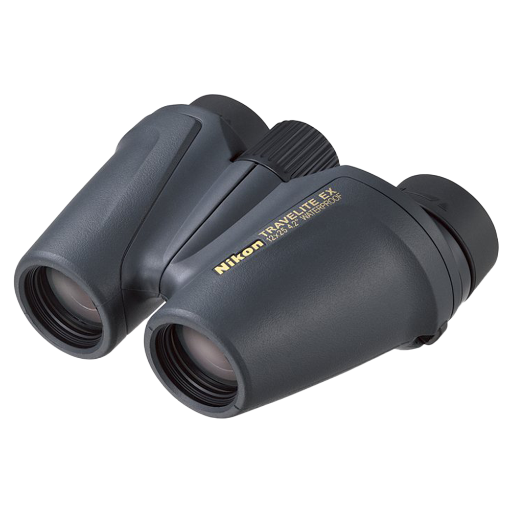 NIKON TRAVELITE EX 12X25 CF BINOCULARS CHARCOAL GREY