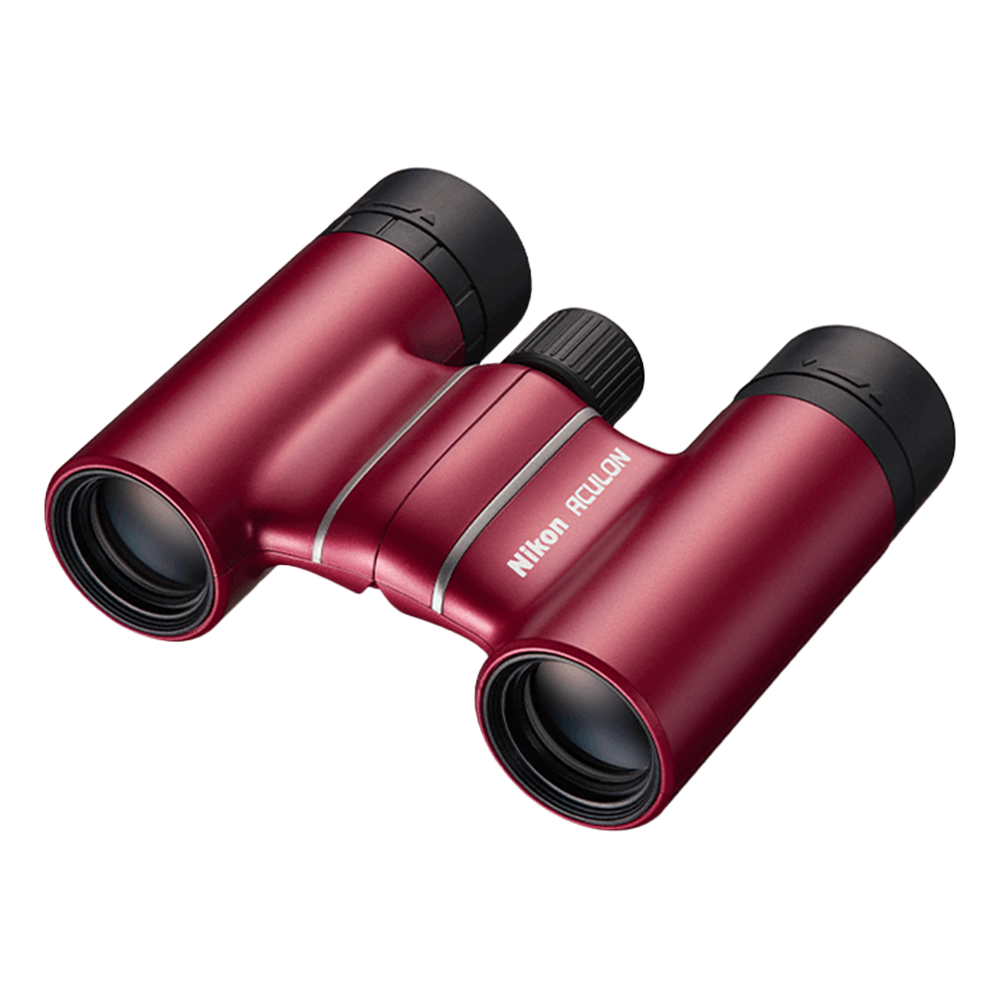 NIKON ACULON T02 8X21 RED BINOCULAR