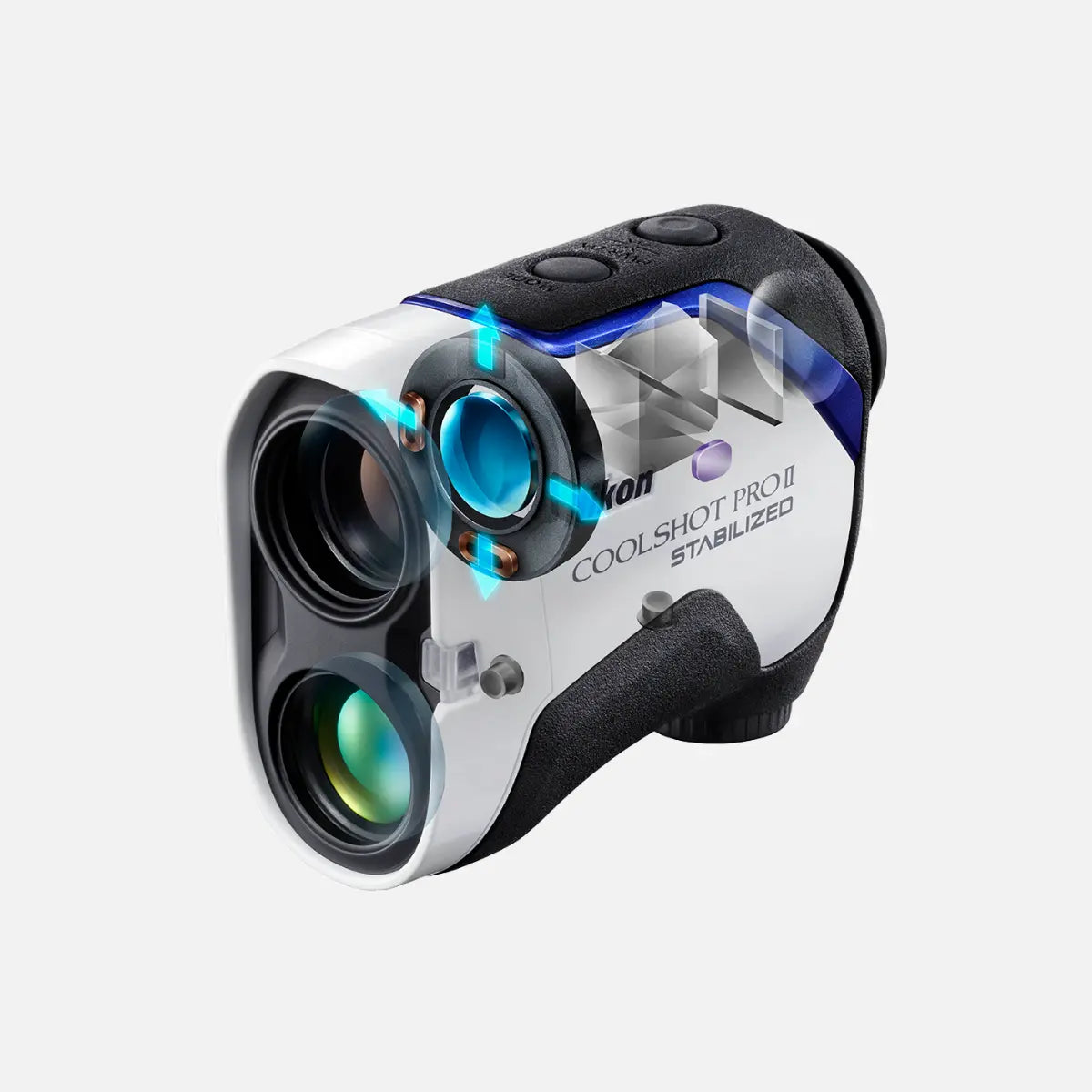 NIKON COOLSHOT PROII STABILIZED GOLF LASER RANGEFINDER