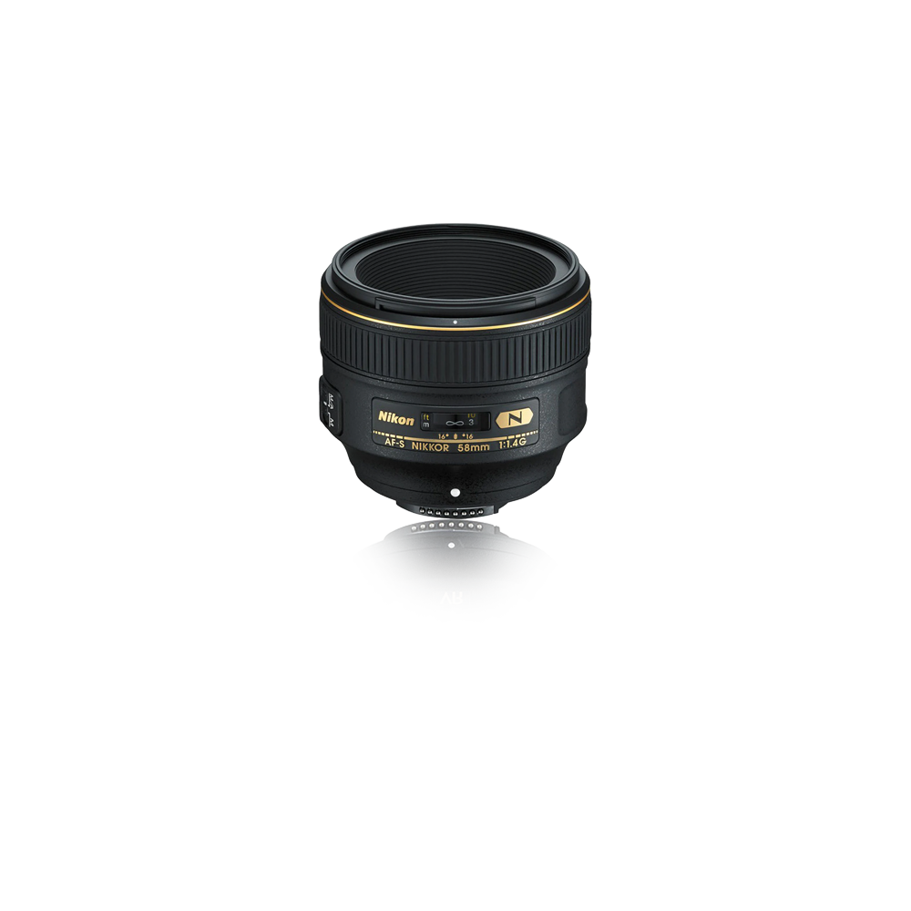 NIKKOR AF-S FX 58MM F1.4G PRIME LENS