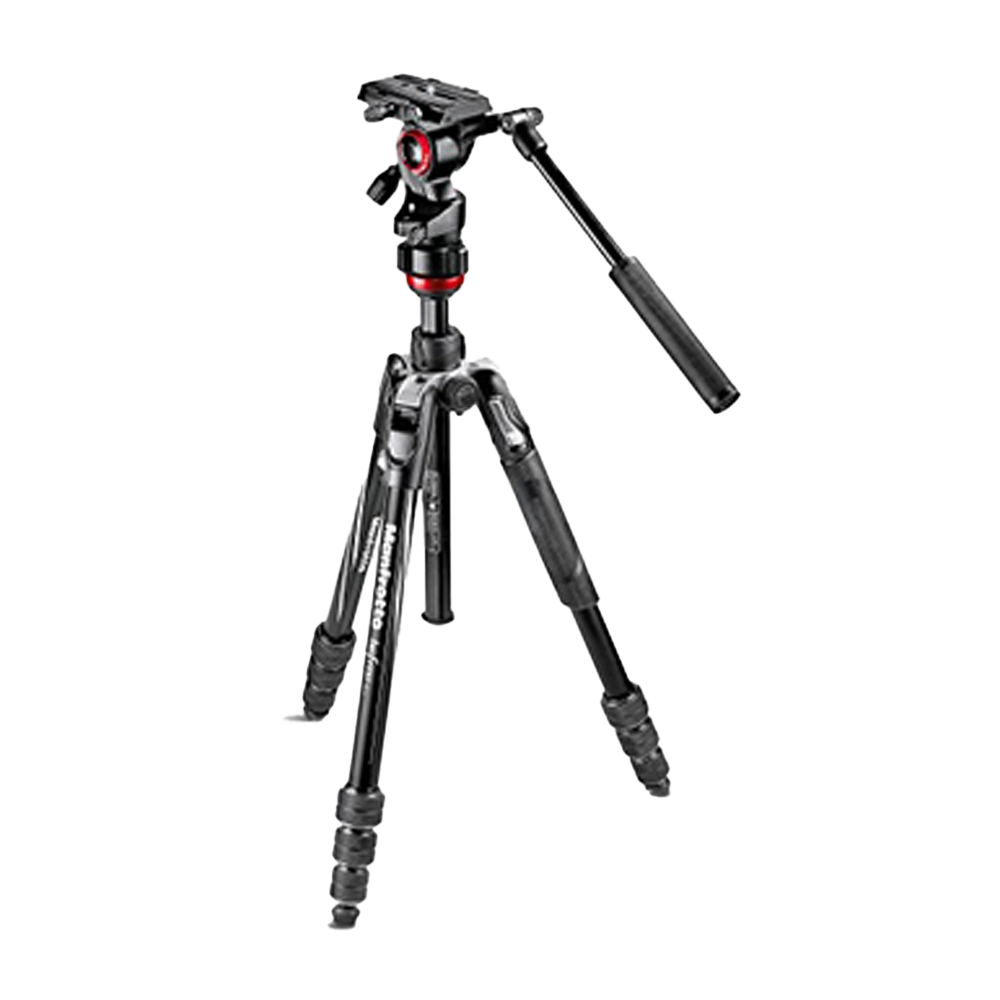 MANFROTTO BEFREE LIVE FLUID VIDEO HEAD ALUMINUM TWIST TRIPOD